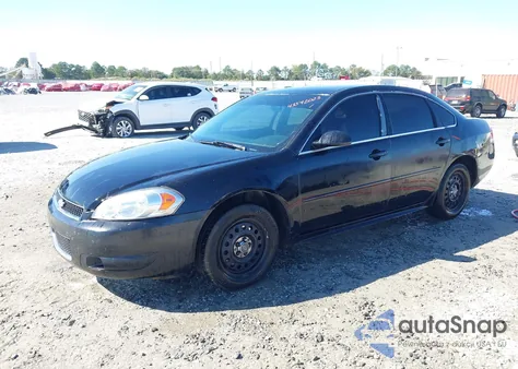 2011 Chevrolet Impala Police из США, поврежденный, VIN 2G1WD5EM7B1281561